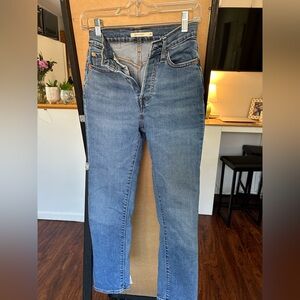 Levi's Classic Straight Leg Blue Jeans